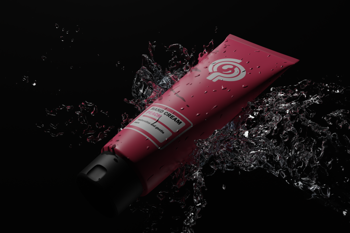 3D моделирование крема для рук