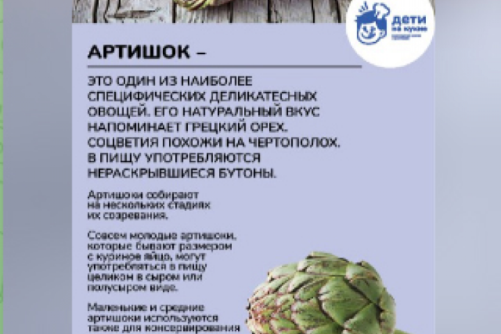 Детский словарик для маленького кулинара