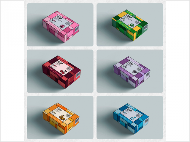 Мыло (дизайн упаковки)