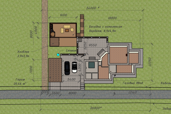 План участка