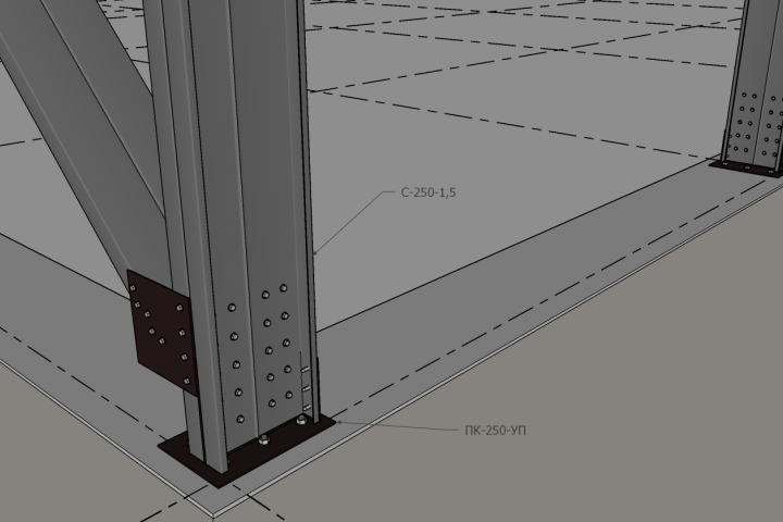 Узлы из ЛСТК