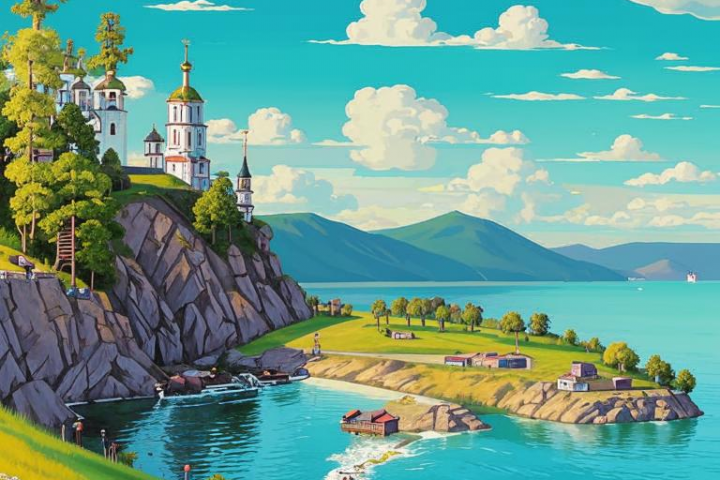 Путешествуем по России: Золотое кольцо и Байкал.