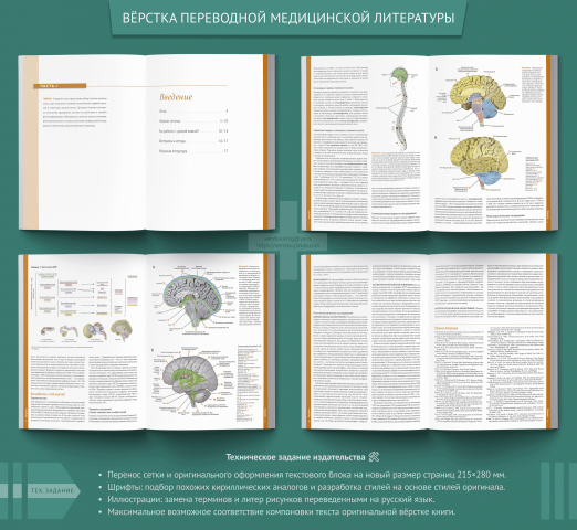 Верстка профессиональной литературы