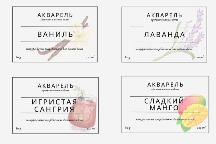 разработка этикетки