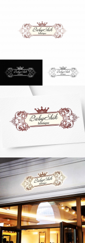 Логотип для, бутика  детской одежды Lux