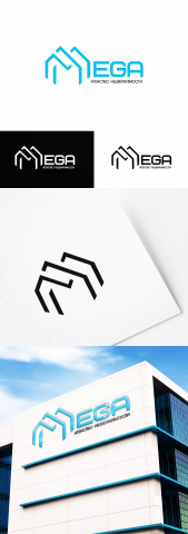 Логотип агентства недвижимости "Мега"
