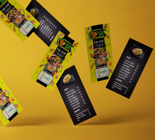 Флаер для SK Food