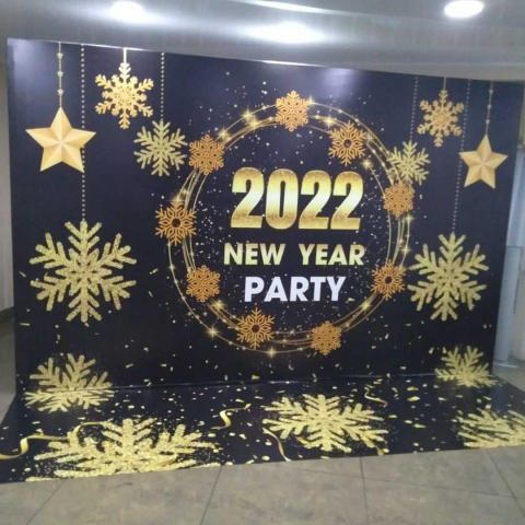 Фотозона на Новый год для ресторана