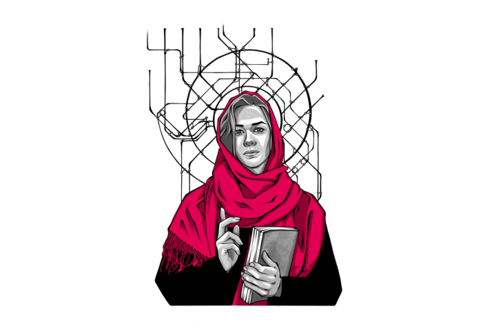 Креативный портрет - графика