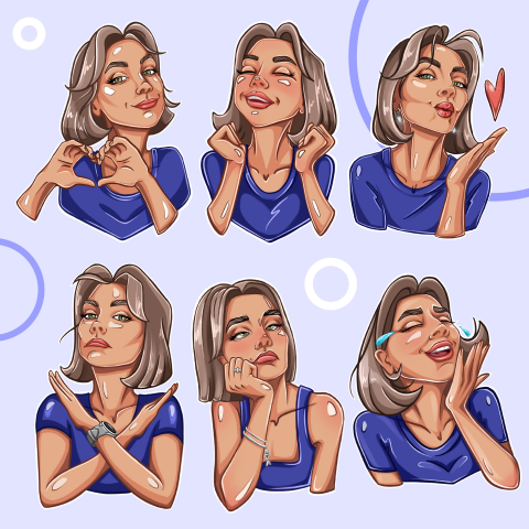 персонализированный стикерпак для тг