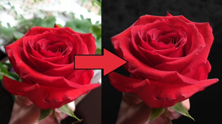 Замена фона