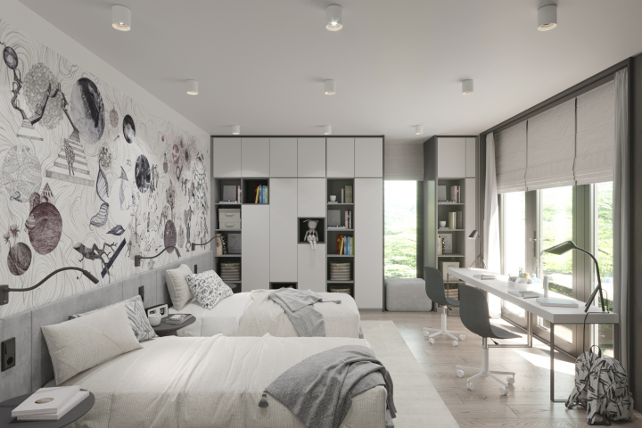 Дизайн индивидуального жилого дома. Всеволожский район.