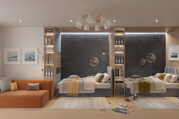 Дизайн детской комнаты. Санкт-Петербург