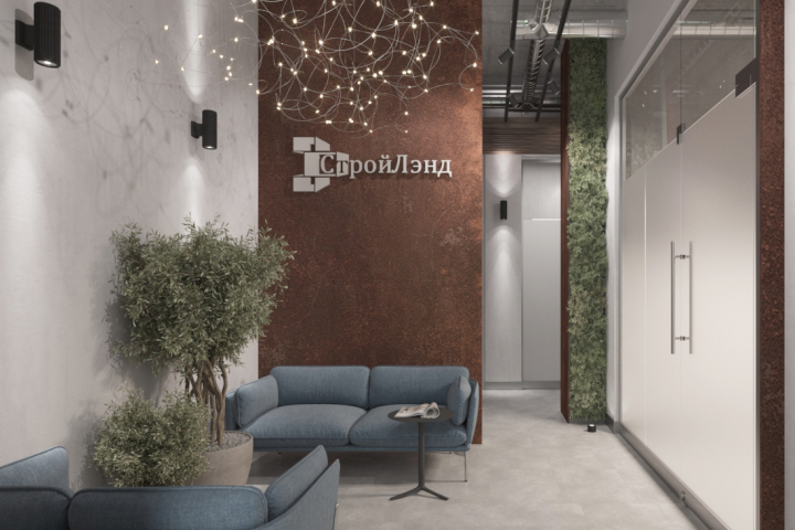 Дизайн офисного пространства. Санкт-Петербург.