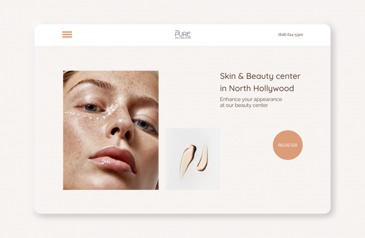 Landing page