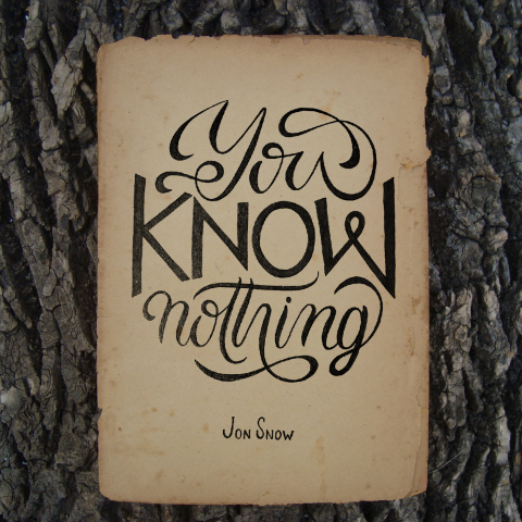 hand lettering