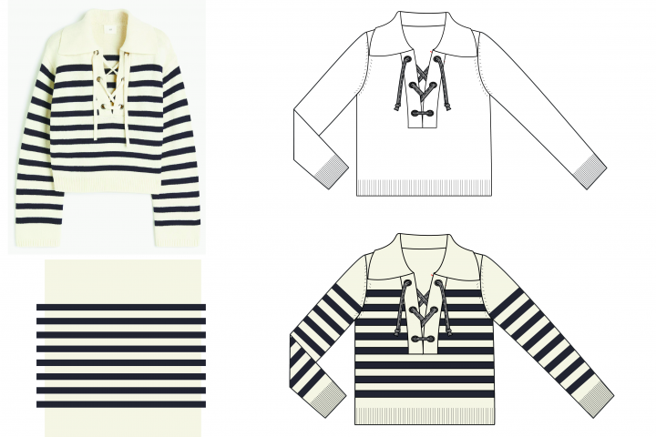 Скетч для бренда одежды