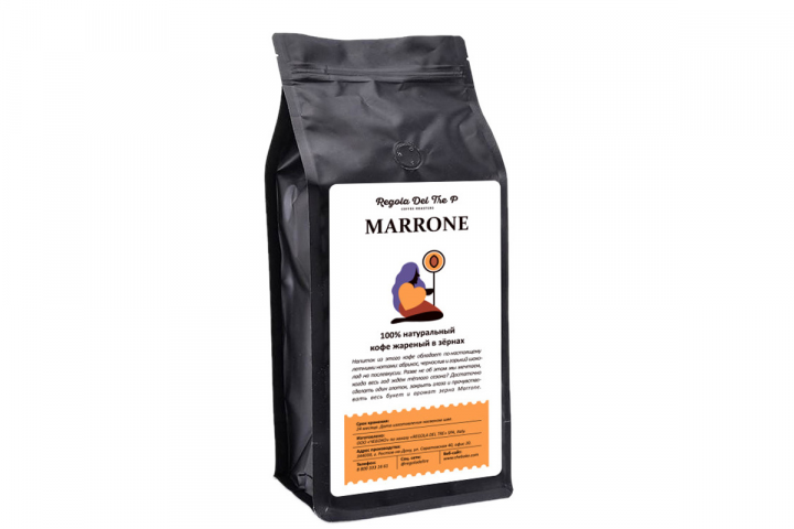 Дизайн этикетки для кофе