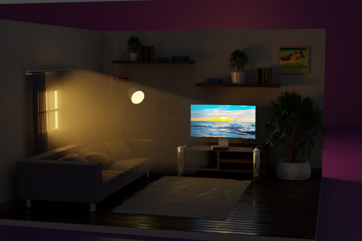 Моделирование интерьера комнаты