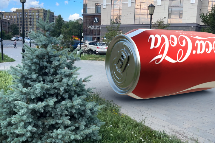 VFX ролик Coca-Cola