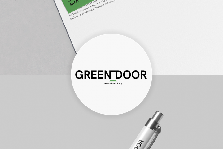 Логотип Green Door