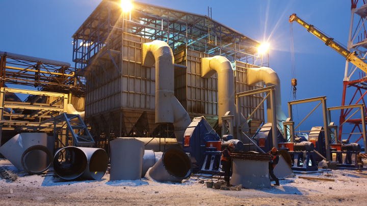 Аспирация медеплавильного цеха