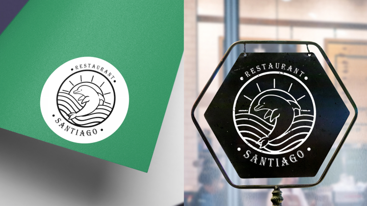 Логотип для бара у моря