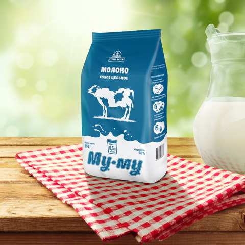 Молоко сухое "Му-му"