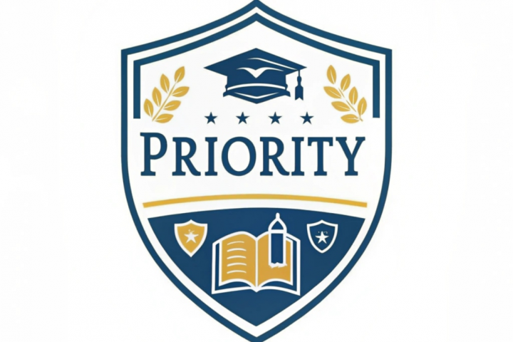 Логотип для частной гимназии "Приоритет"