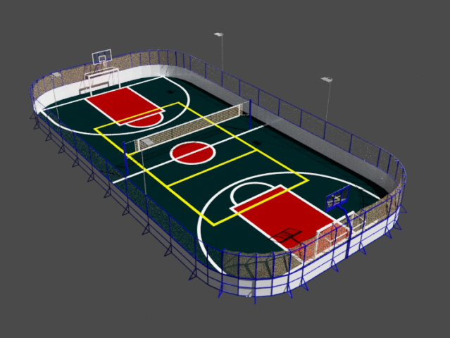 Моделирование спортивных объектов