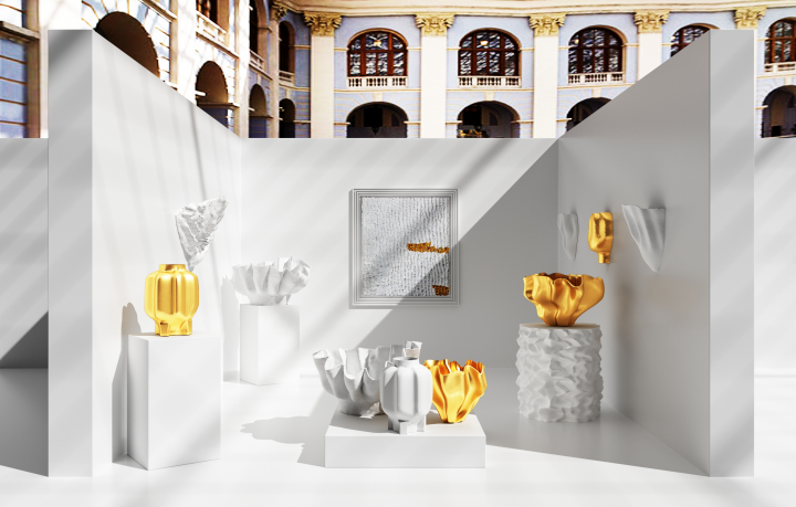 Визуализация выставочного стенда