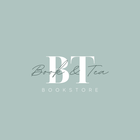 Логотип для книжного магазина Book&Tea