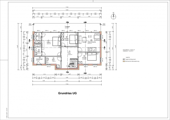 Разработка поэтажного плана особняка в Германии