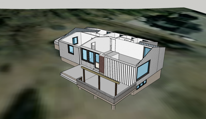 3D проект дома (200 кв.м.)