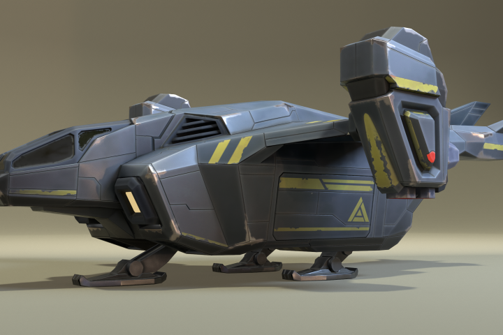 Sci-Fi Space Shuttle