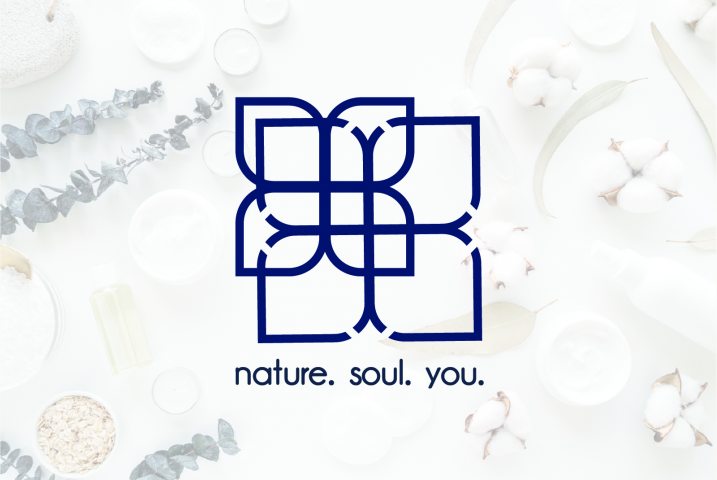 Логотип для косметической компании "Nature.Soul.You."