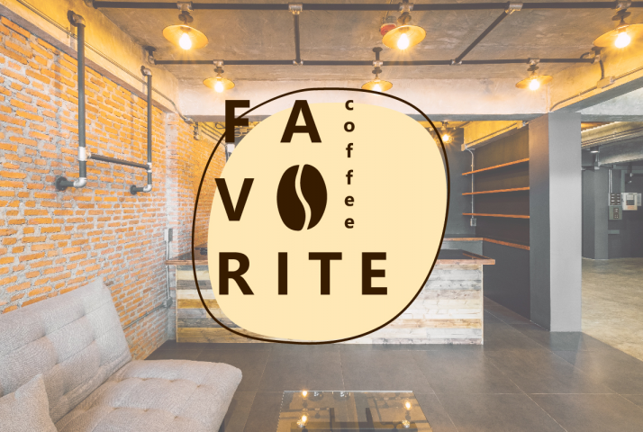 Логотип для компании по продаже кофе "Favorite coffee"