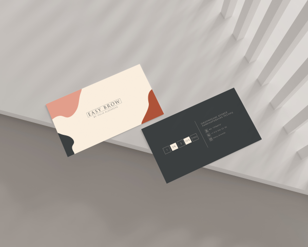 Дизайн визитки для Бровиста