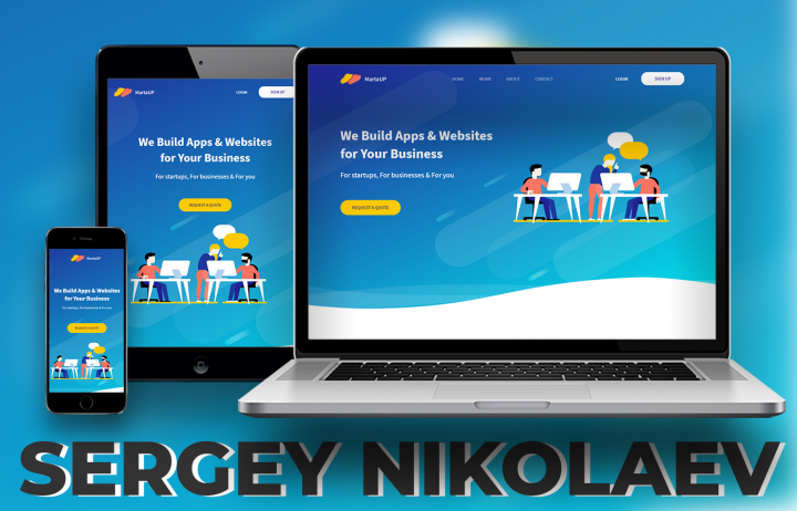 MartaUp // Верстка с Figma