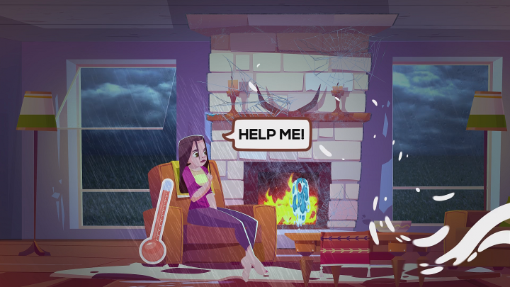 Simple 2D Game advertisment animation