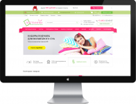 Дизайн интернет-магазина постельного белья