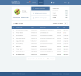 Дизайн интерфейса CRM системы