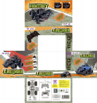 Дизайн упаковки для радиоуправляемой машины-вездехода