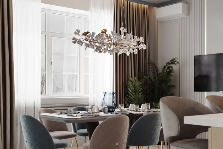 Кухня в жилом доме