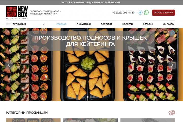 Разработан сайт с нуля на Wordpress c SEO-оптимизацией