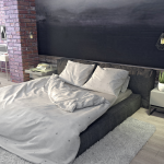 Дизайн спальни для рекламы постельного белья