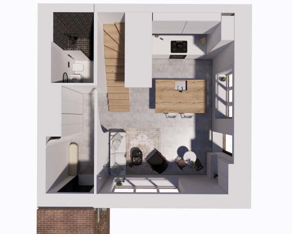 3D планировка с подбором материалов