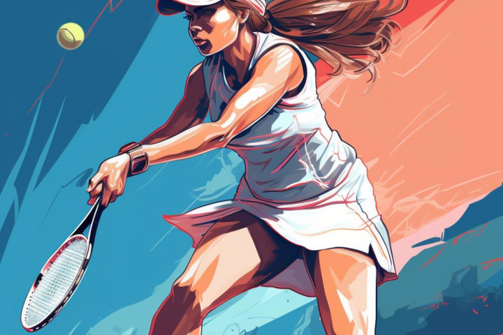 Пост для канала по теннису