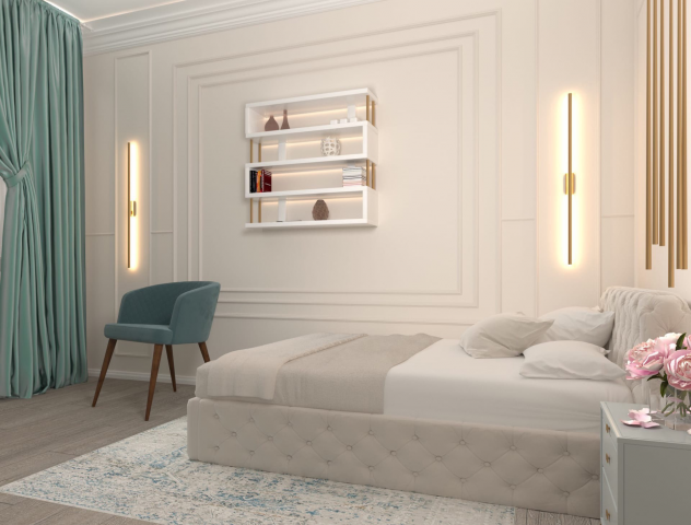 спальня неоклассика