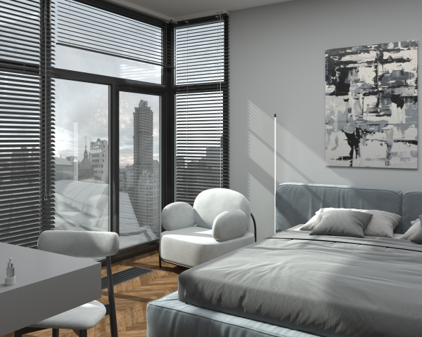 спальня минимализм